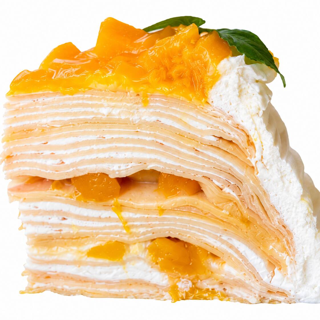 Pastel de Crepas Mango