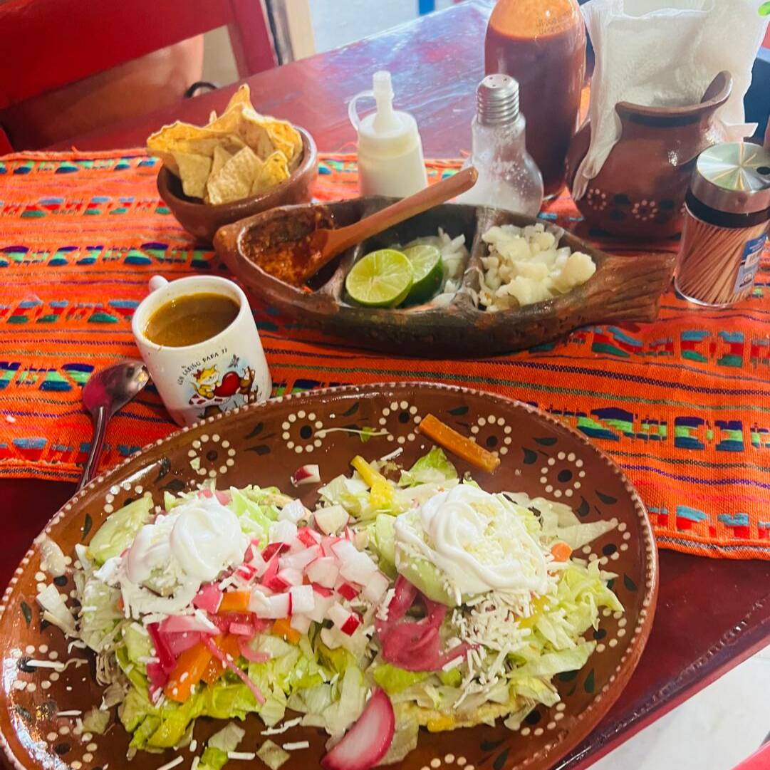 Tostadas de Pollo