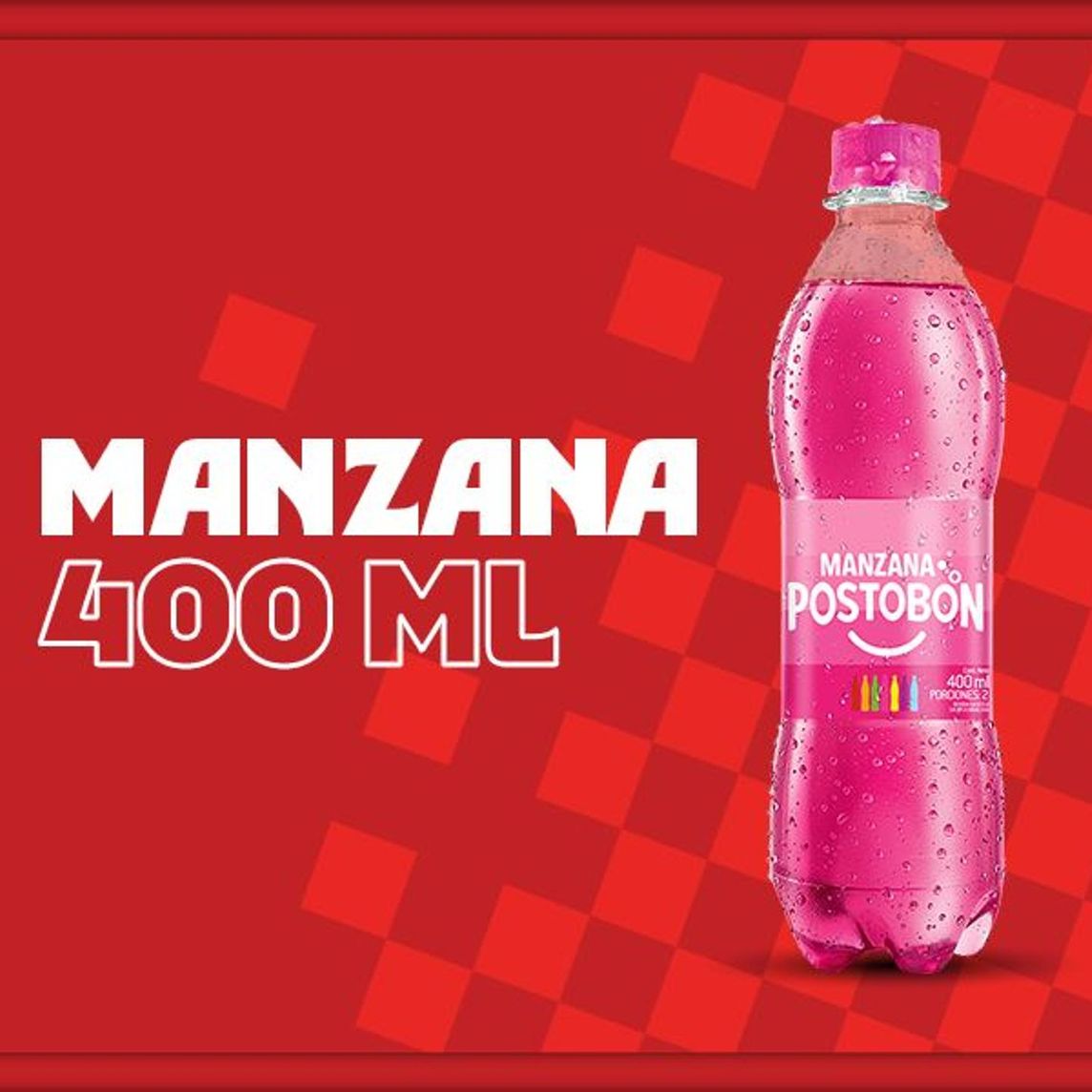 Botella Manzana 400ml