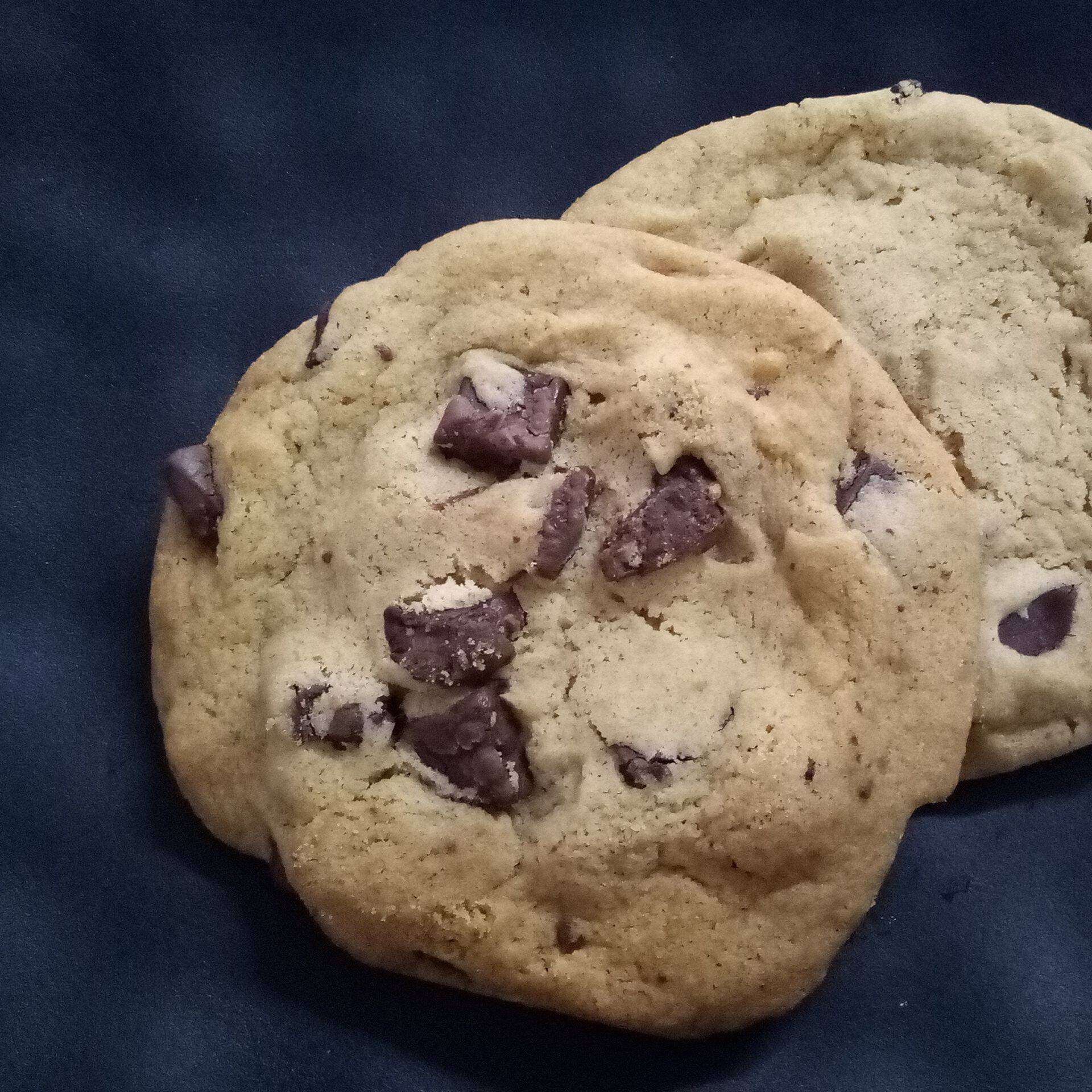 Galleta con chispas de chocolate