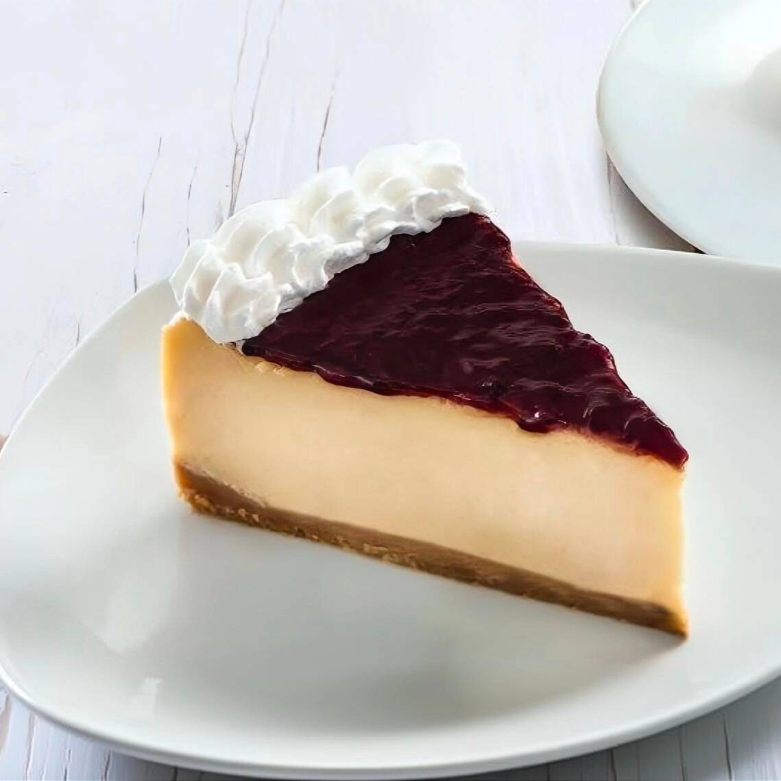 Rebanada de Chessecake de Zarzamora