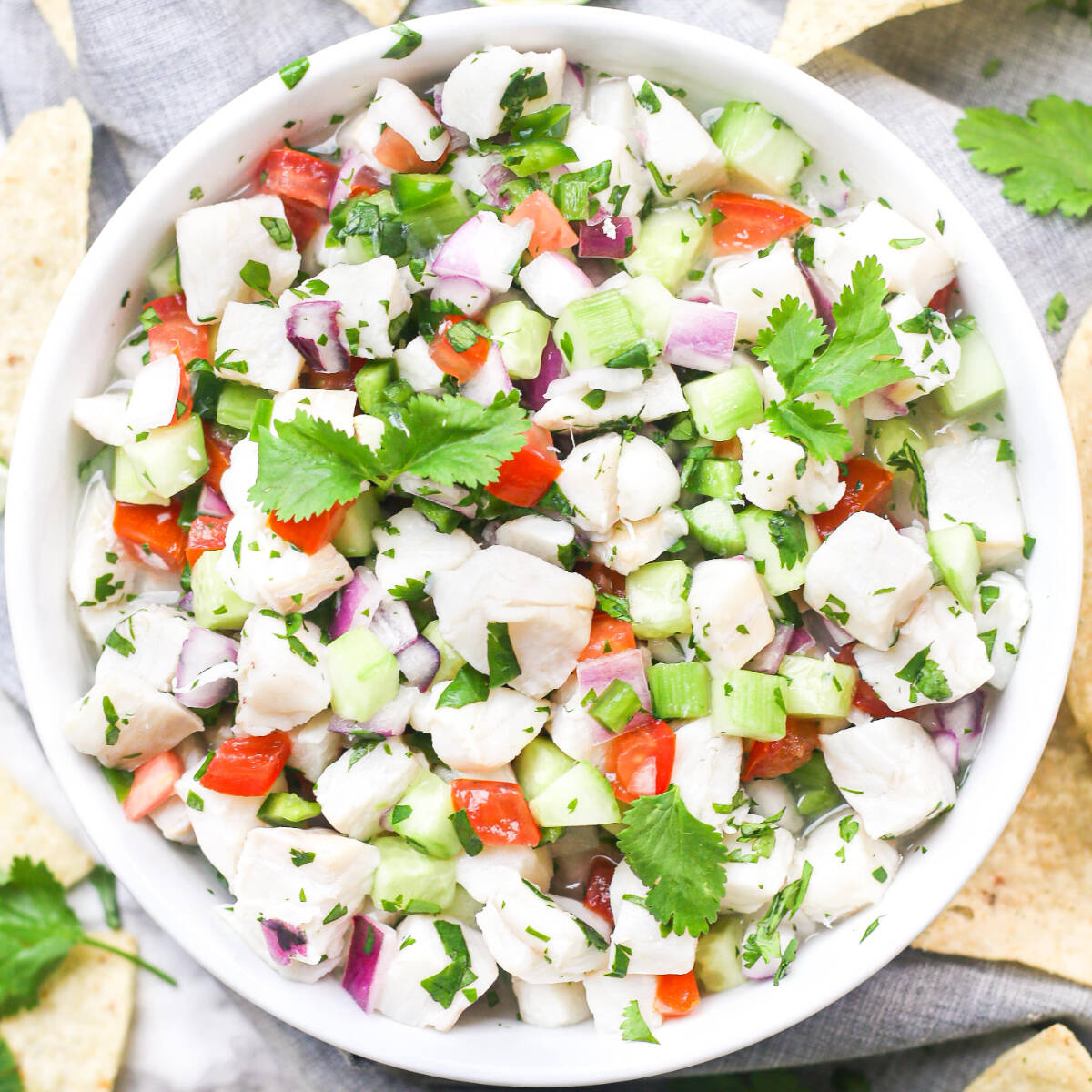 Ceviche de Pescado 1/2 Litro