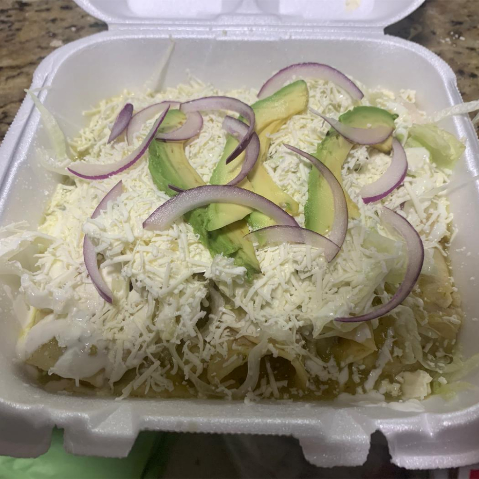 ENCHILADAS VERDES