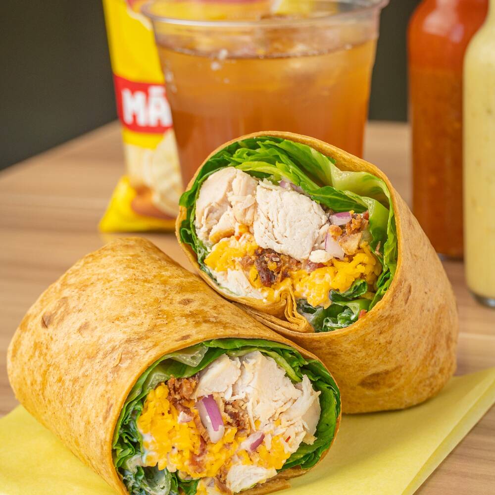 Combo Wrap Ranch del Jefe + Té de la casa +Papitas