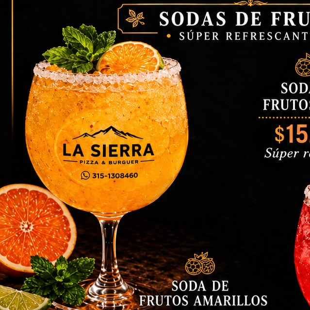 Soda de Frutos Amarillos