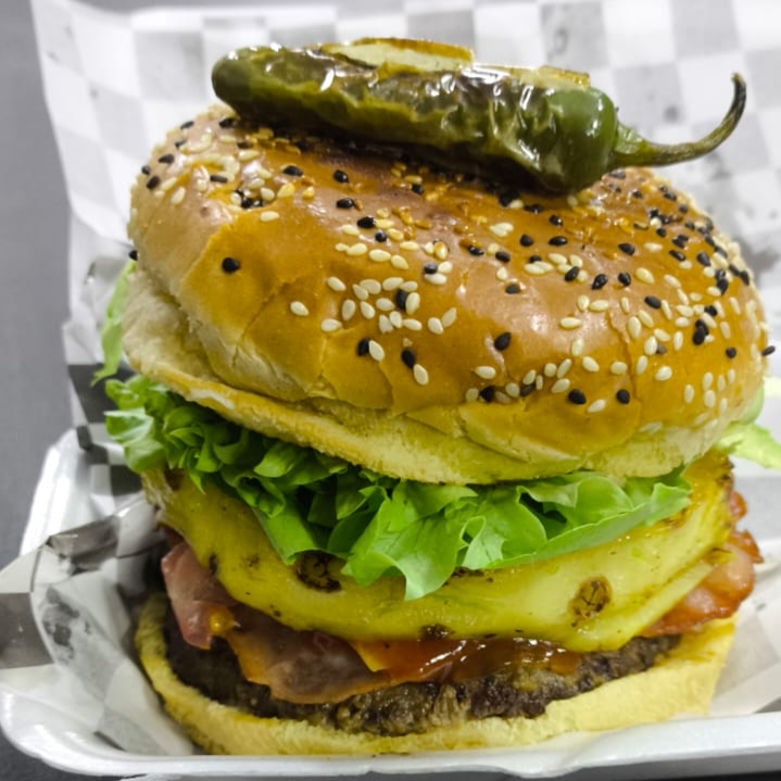 Hamburguesa Hawaiana