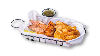 CHICHARRÓN Y CHORIZO