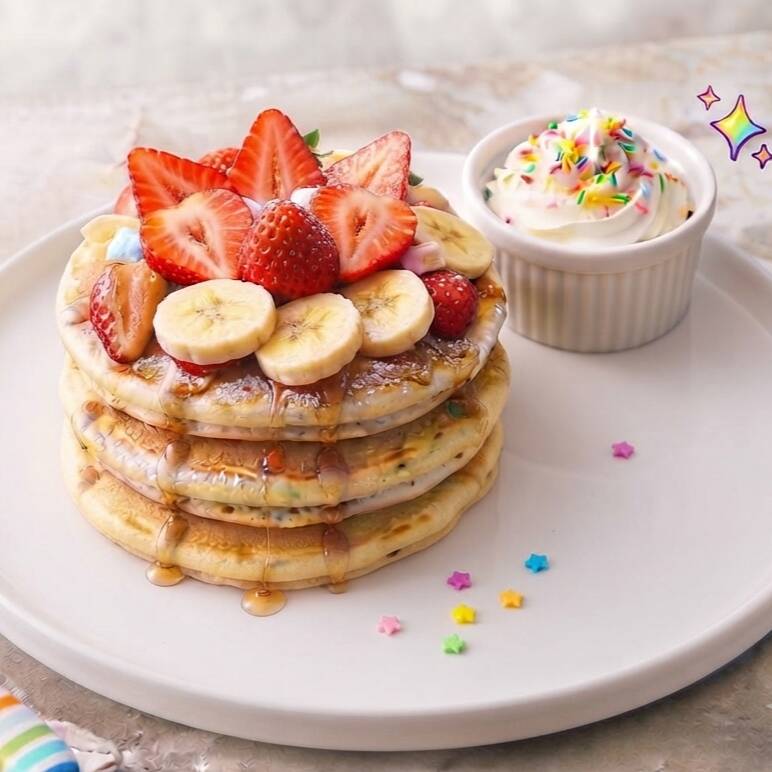 Hot Cakes Fresa o Platano