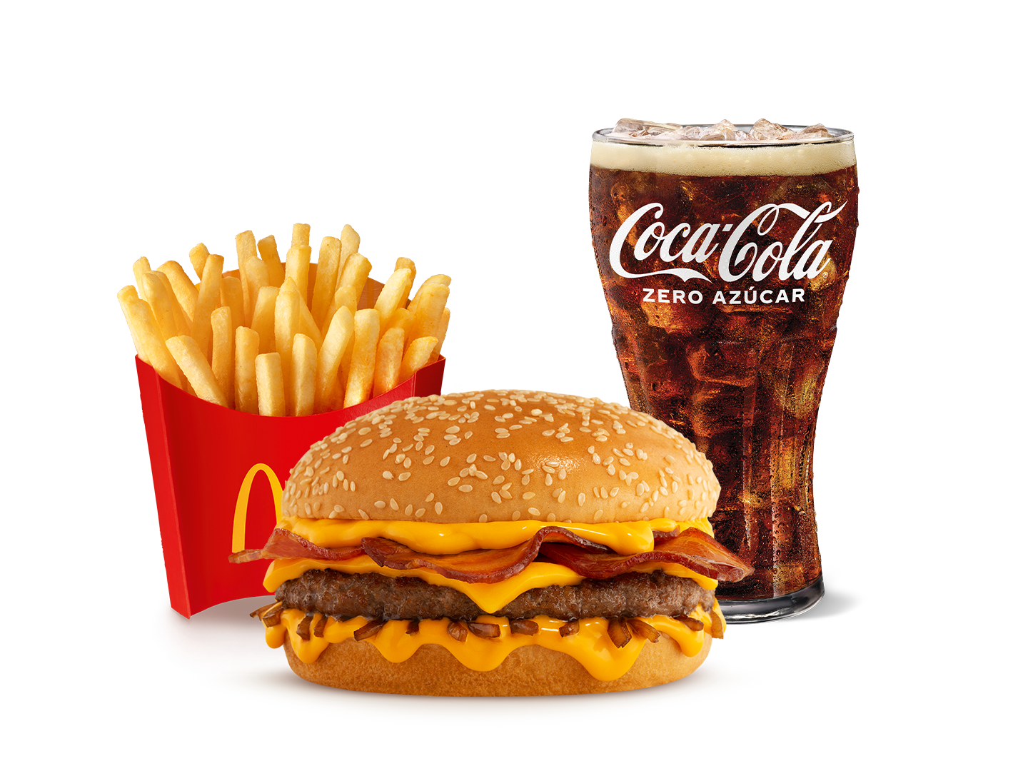 McCombo mediano Bacon Cheddar McMelt 1 carne