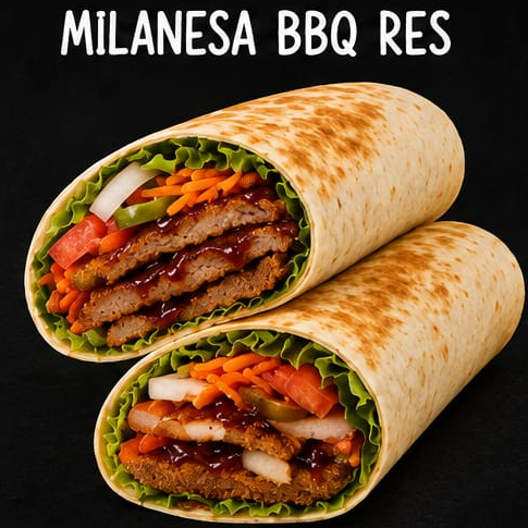 MILANESA BBQ RES