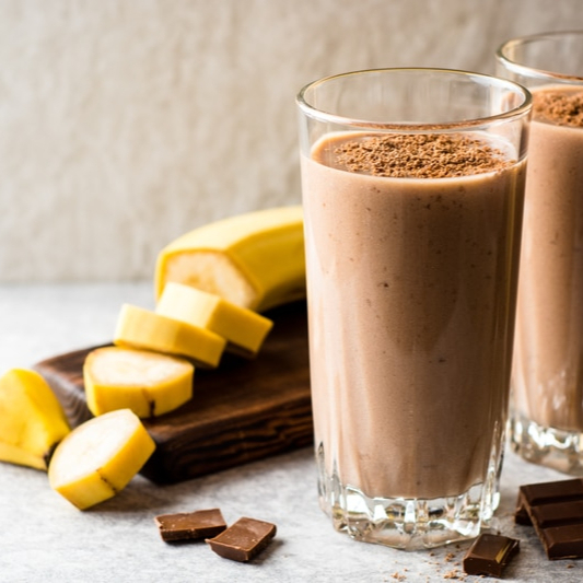 Licuado de Plátano con Chocomilk