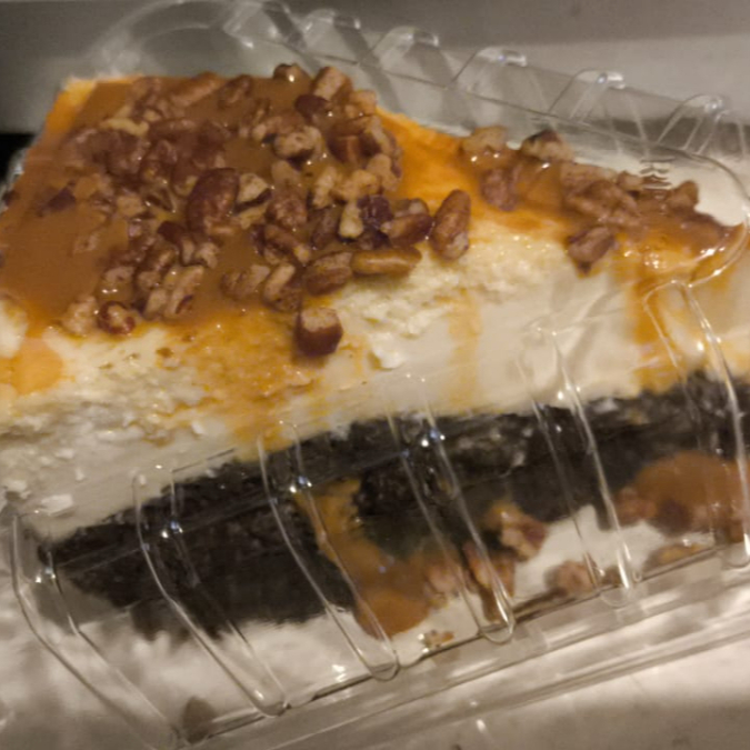 Chocoflan rebanada