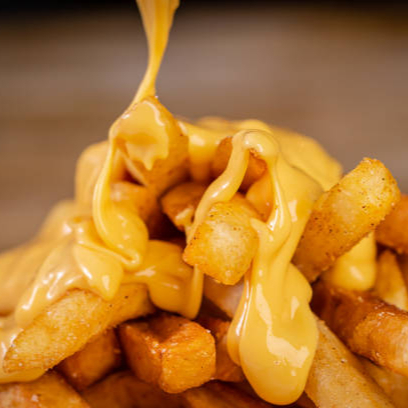 PAPAS A LA FRANCESA CON QUESO AMARILLO
