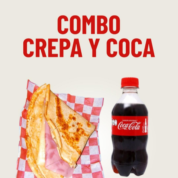 Combo Crepa y Coca