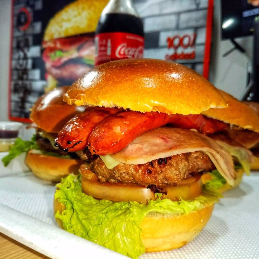 Hamburguesa de Salchichón