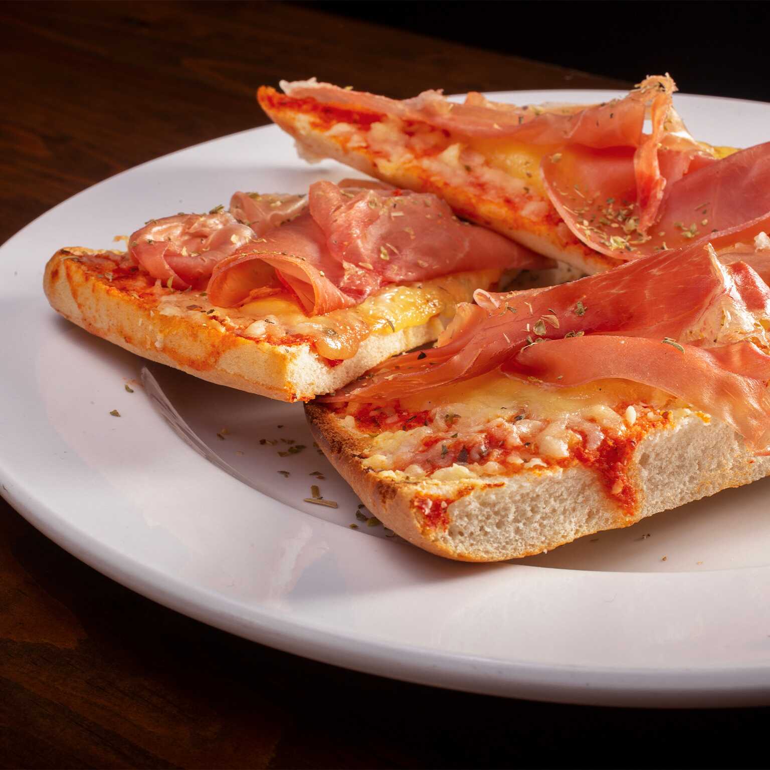 Tartines de jamon serrano