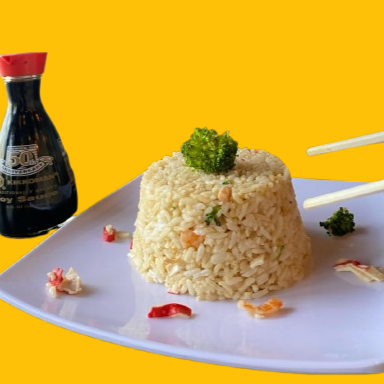 Arroz Yakimeshi de Mariscos