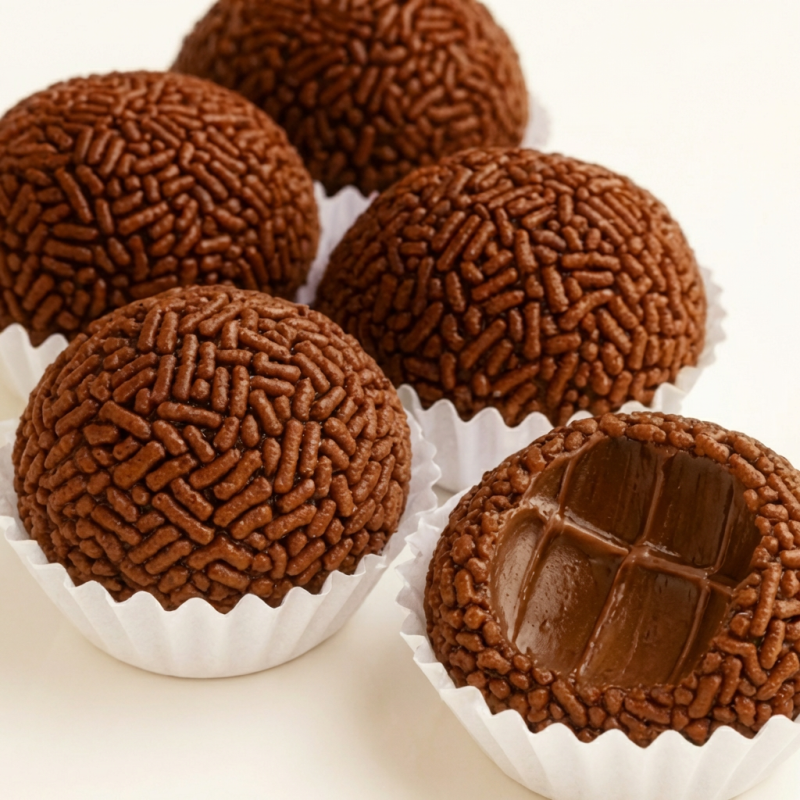 Brigadeirão cremoso com chocolate de verdade, lisinho e que derrete na boca — intenso e irresistível para os amantes de chocolate.
Peso: 110g • Serve: 1 pessoa