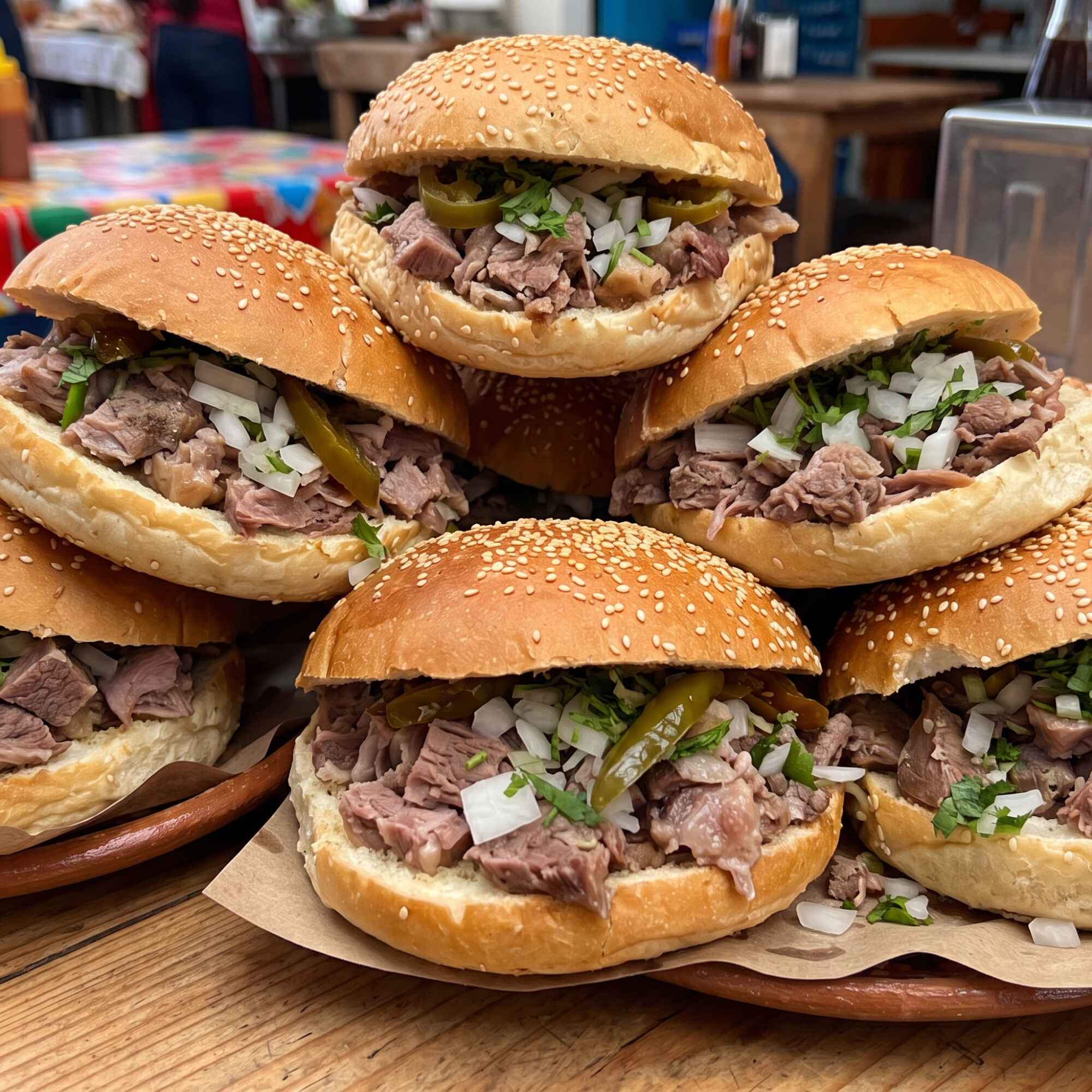 Seis Cemitas de Surtido