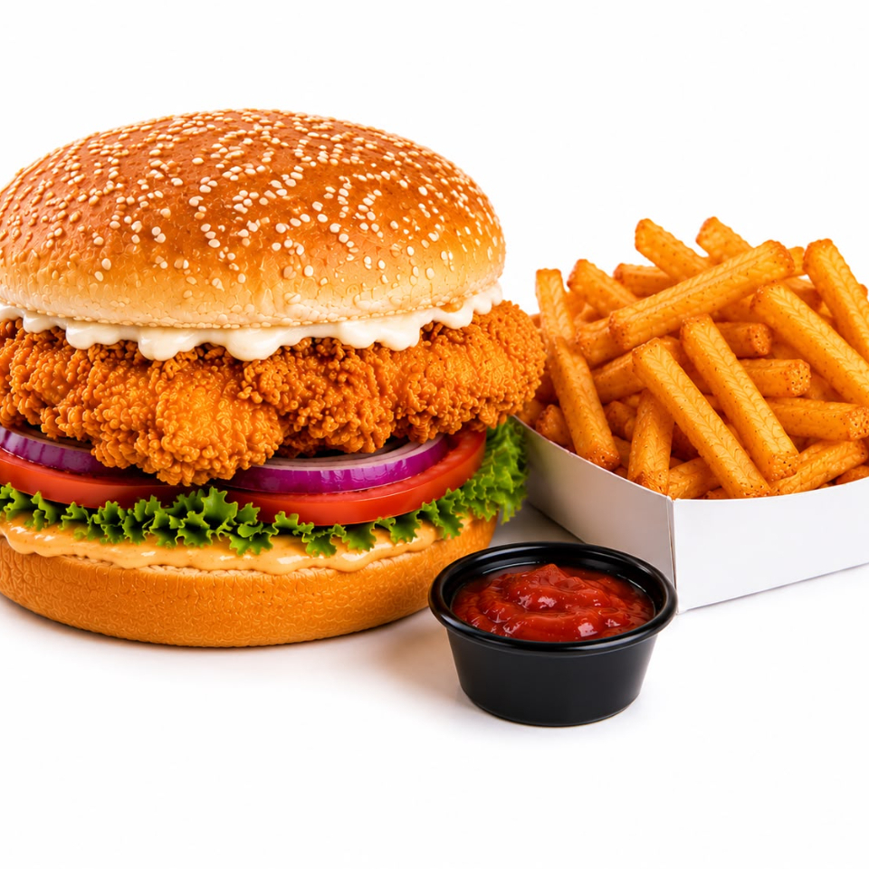 Chicken Crispy Burger