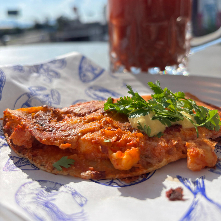TACO CAMARÓN ENCHILADITO