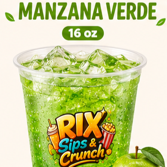 Soda Italiana de Manzana Verde