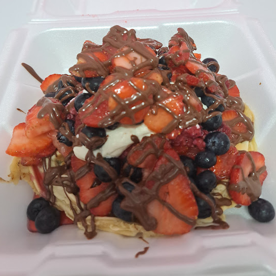 Waffle Frutos Rojos