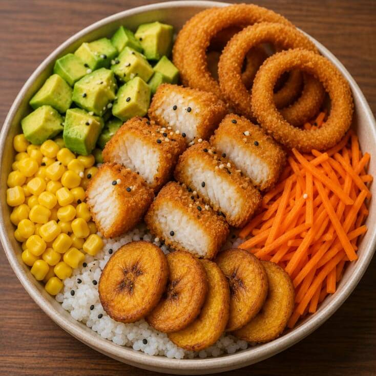 Poke de Pescado Apanado
