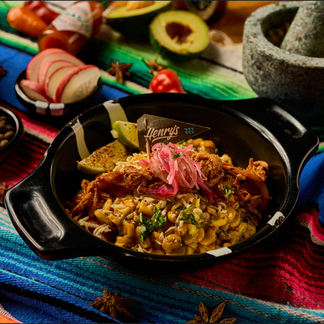 Esquite Tinga De Pollo