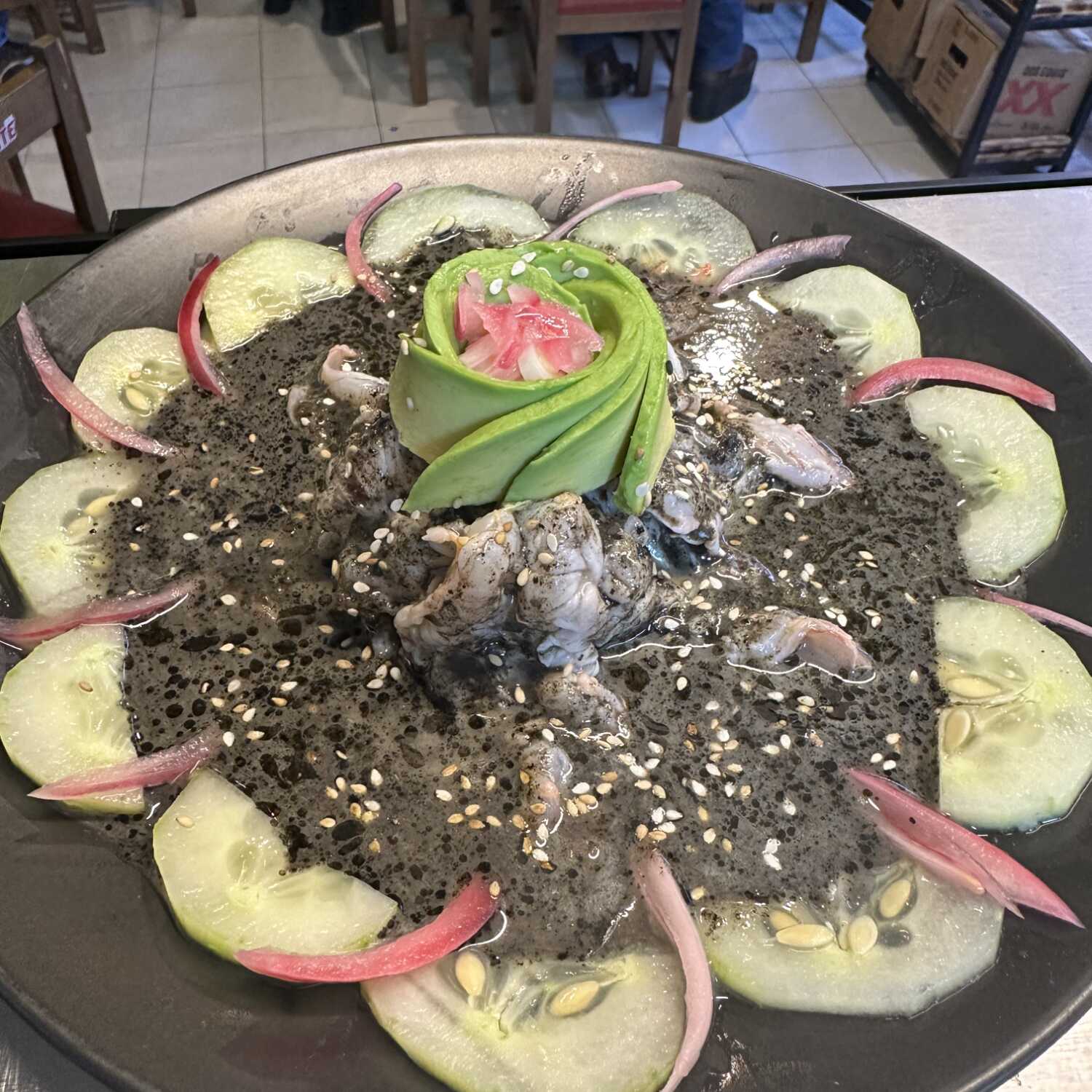 Camaron Fresco Aguachile Negro