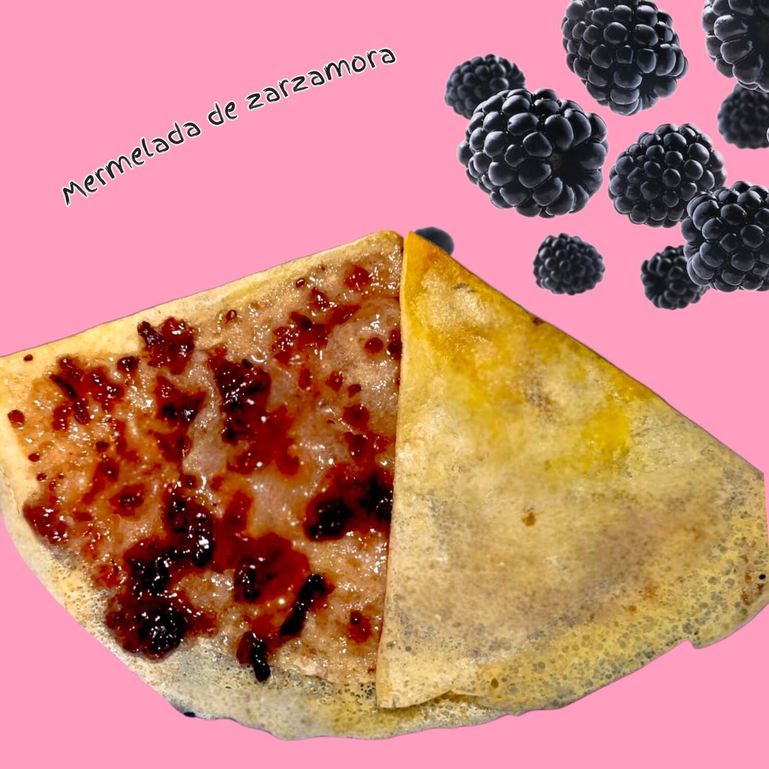 Crepa Mermelada de Zarzamora