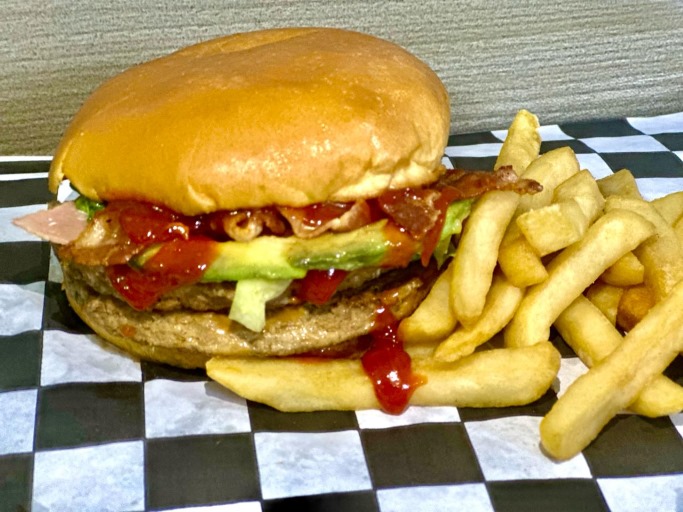 Hamburguesa Bacon BBQ doble