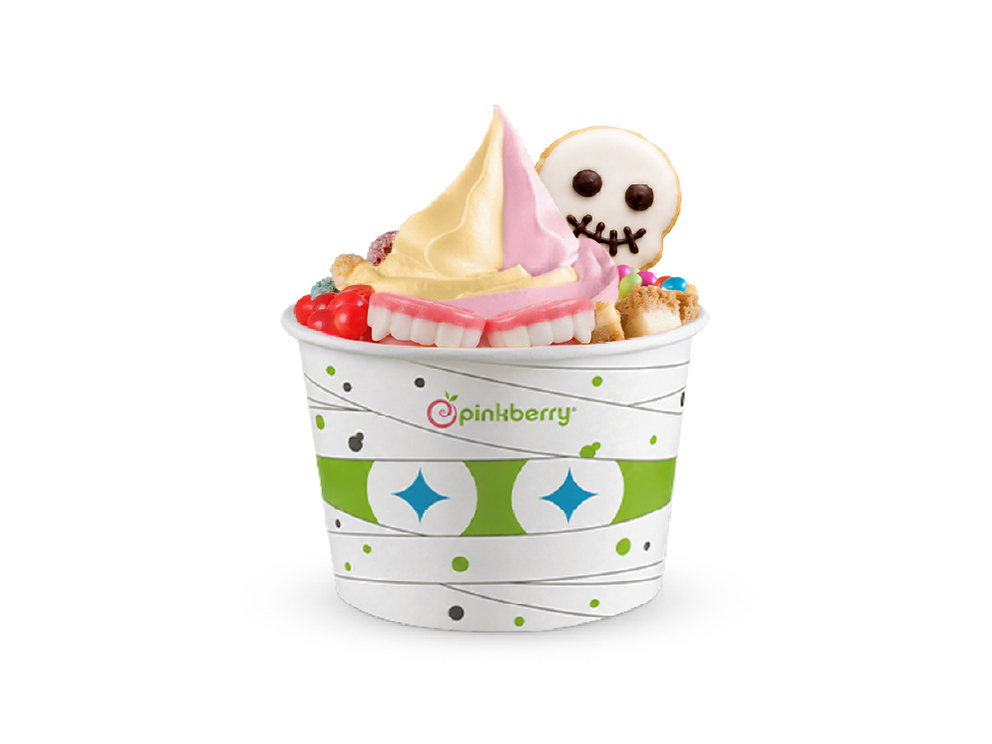 Pinkberry Mediano 2 Sabores con Toppings