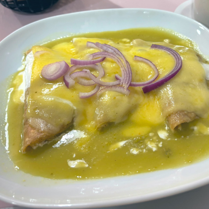 Enchiladas Suizas de Pollo