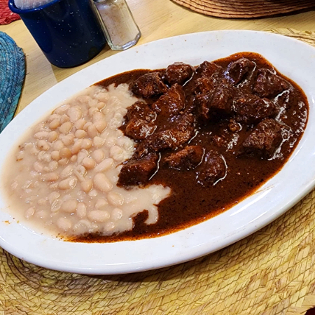 Carne Puerco Chile Negro
