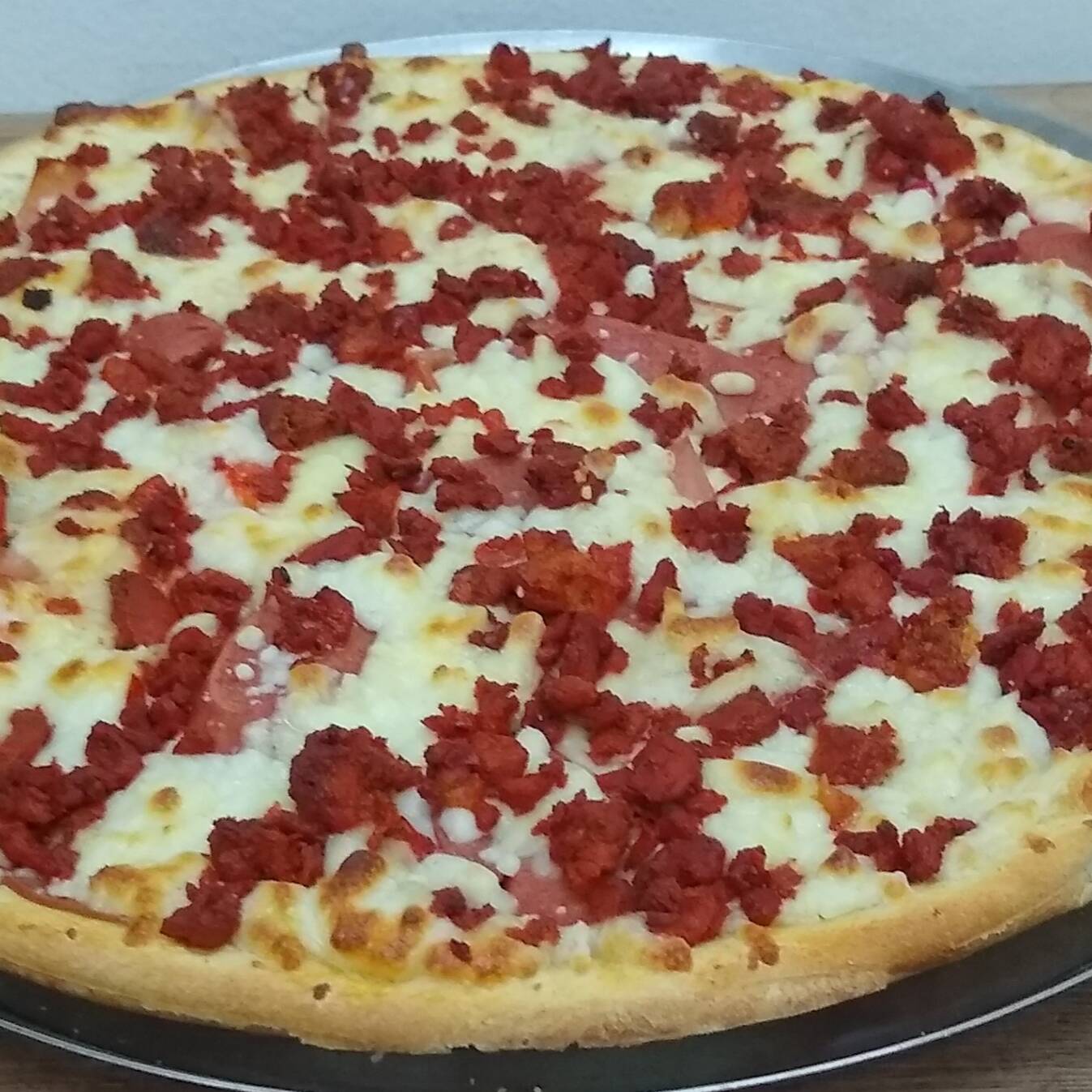 3 Pizzas Chica 22 cm 6 Rebanadas c/u