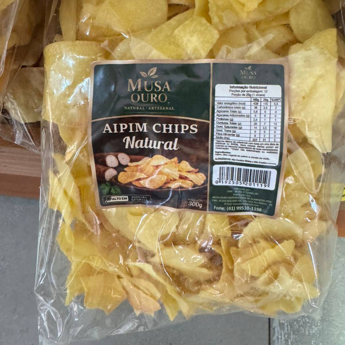Chips de Aipim 400g
