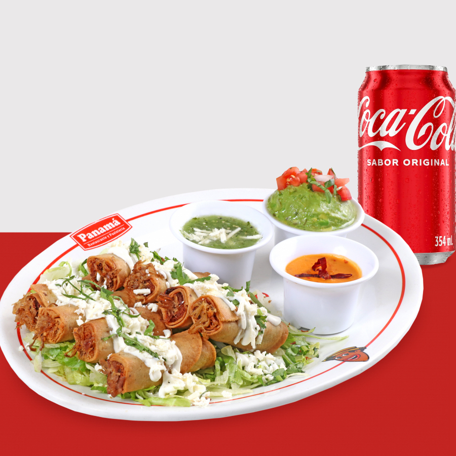 Combo Coca-Cola - crujiflautas