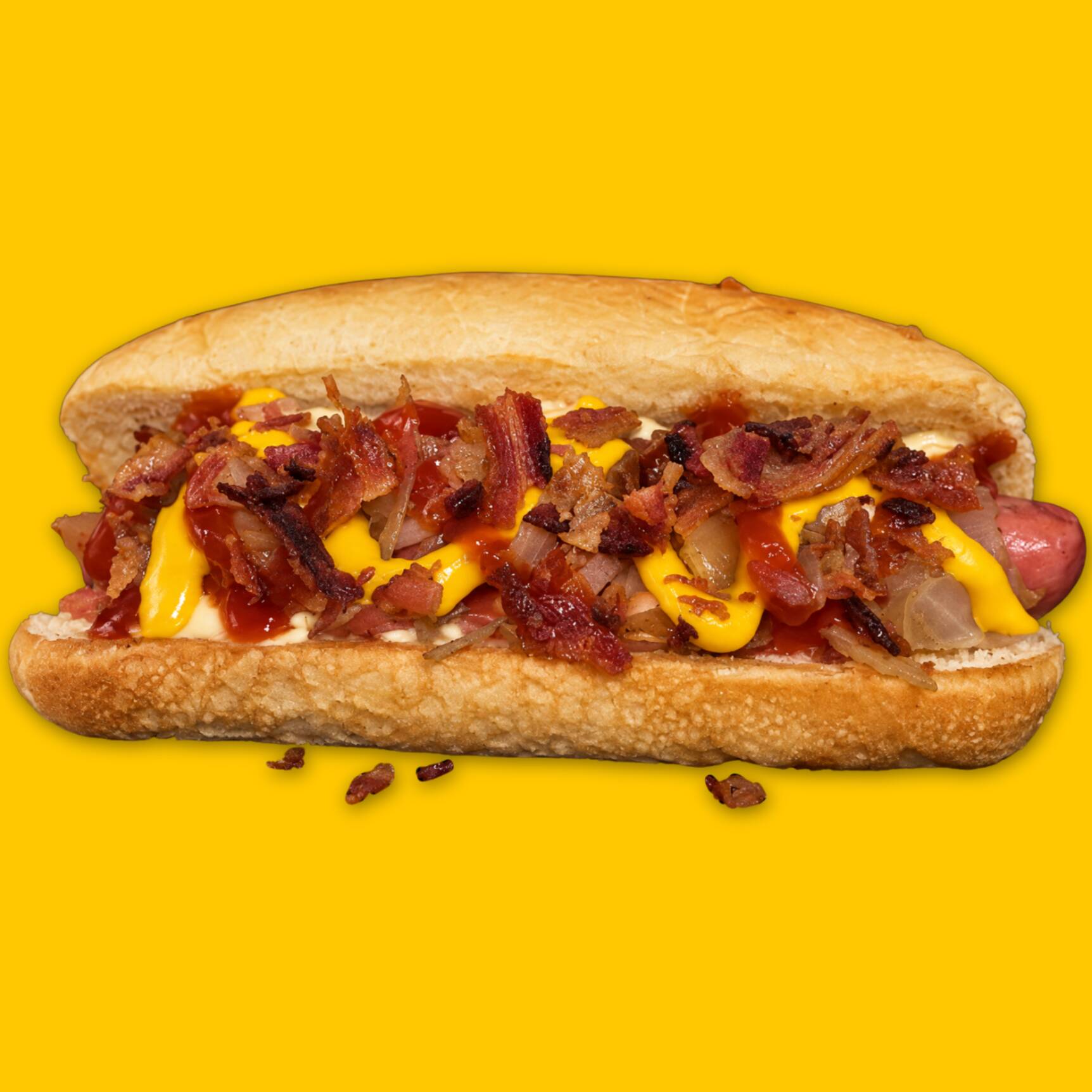 Hot Dog Bacon