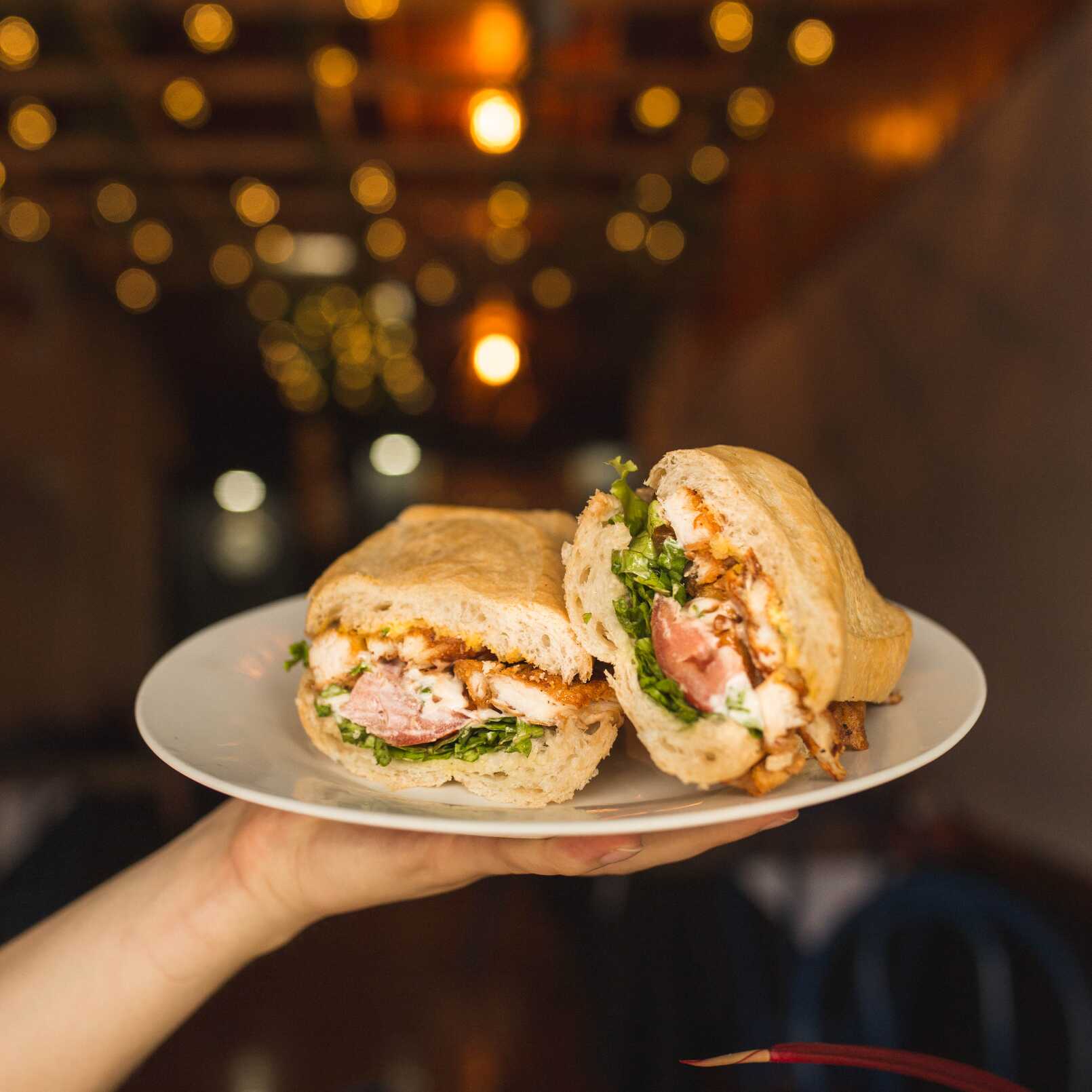 Sándwiches de Pollo Crispí