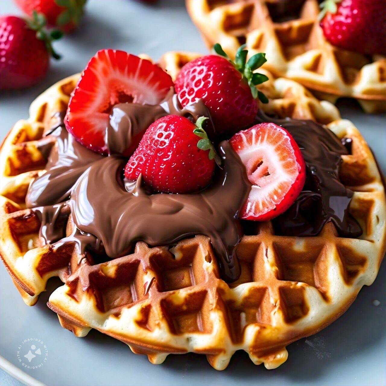 WAFFLE REDONDO