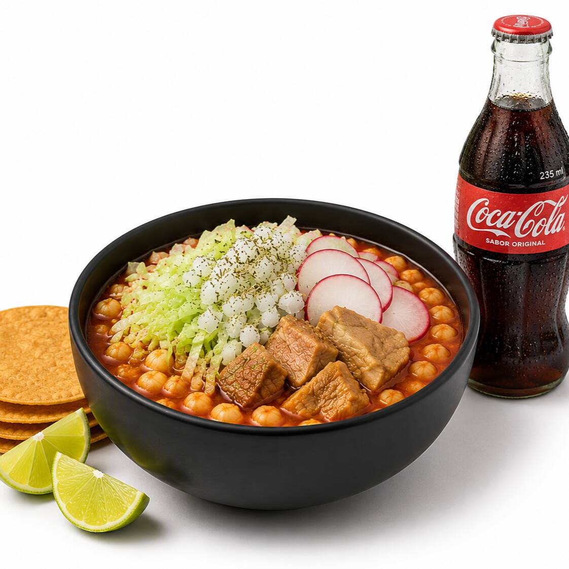 Combo Pozole Rojo + Bebida