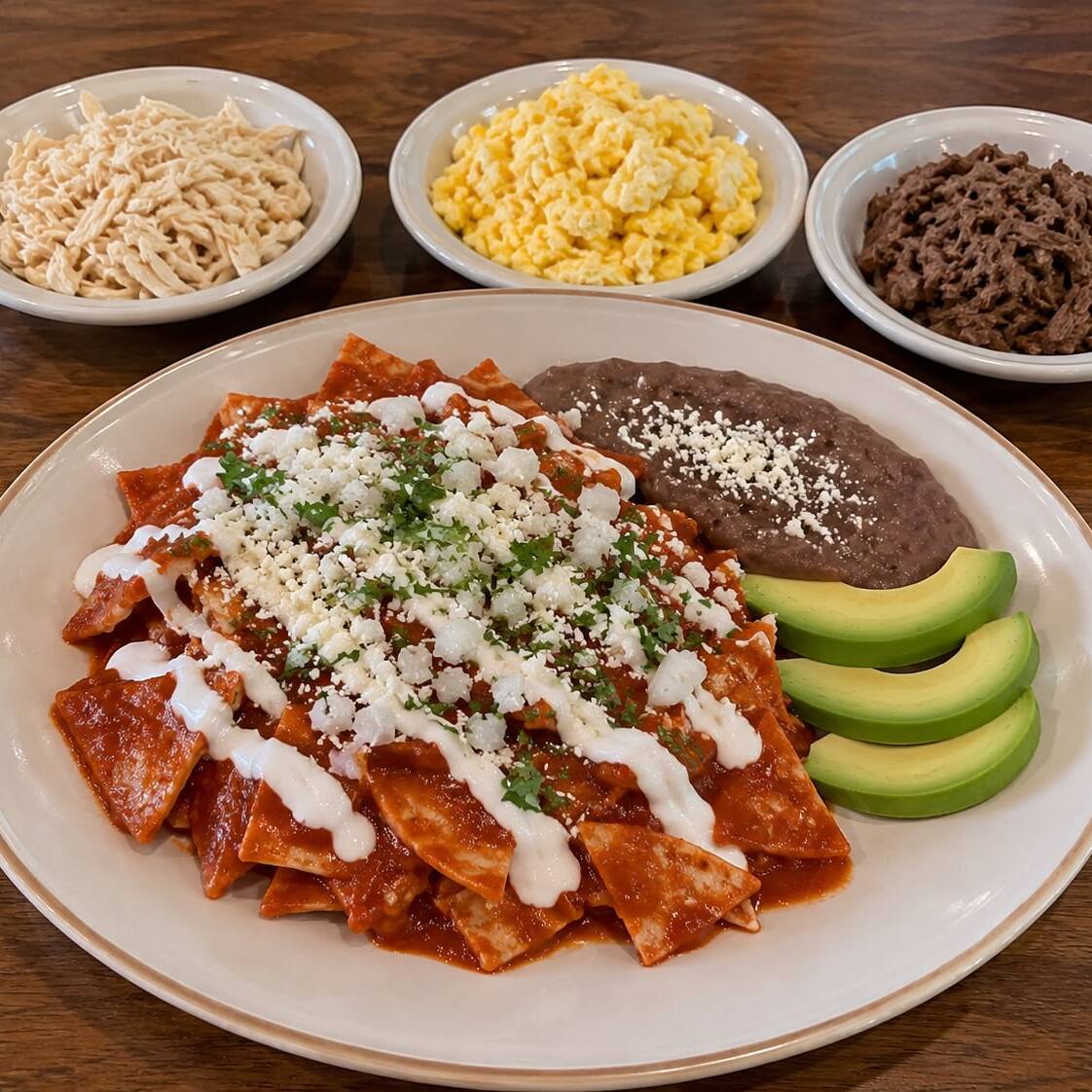 Chilaquiles Rojos