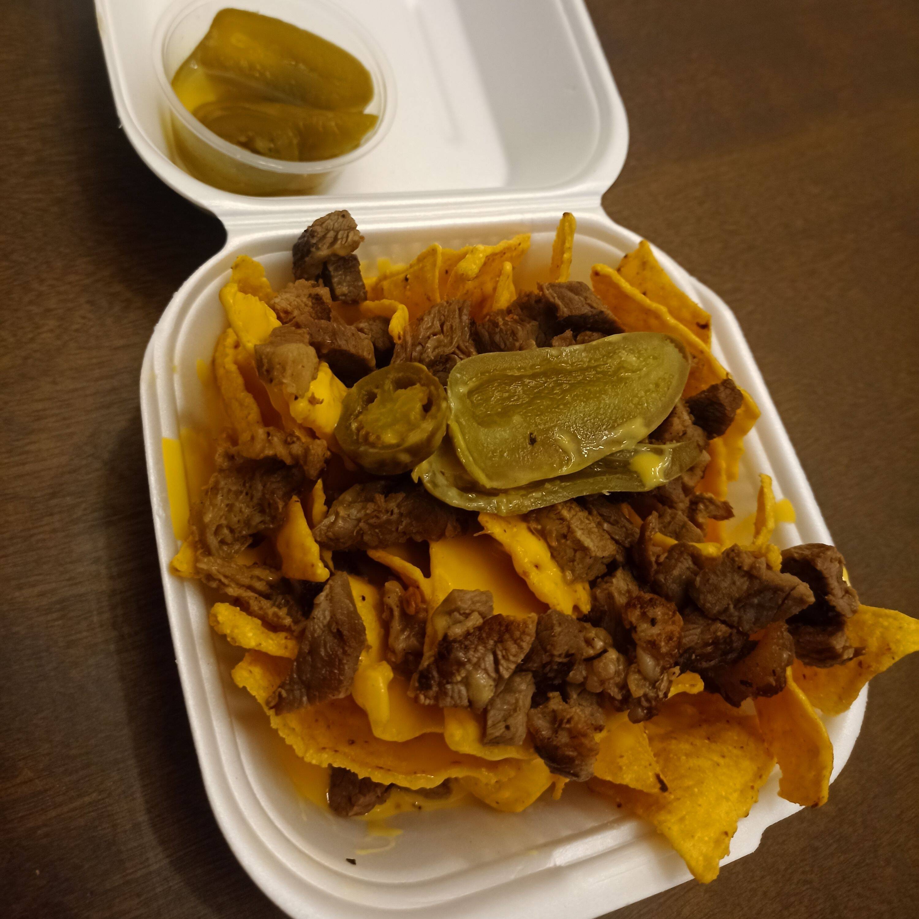 Nachos con carne