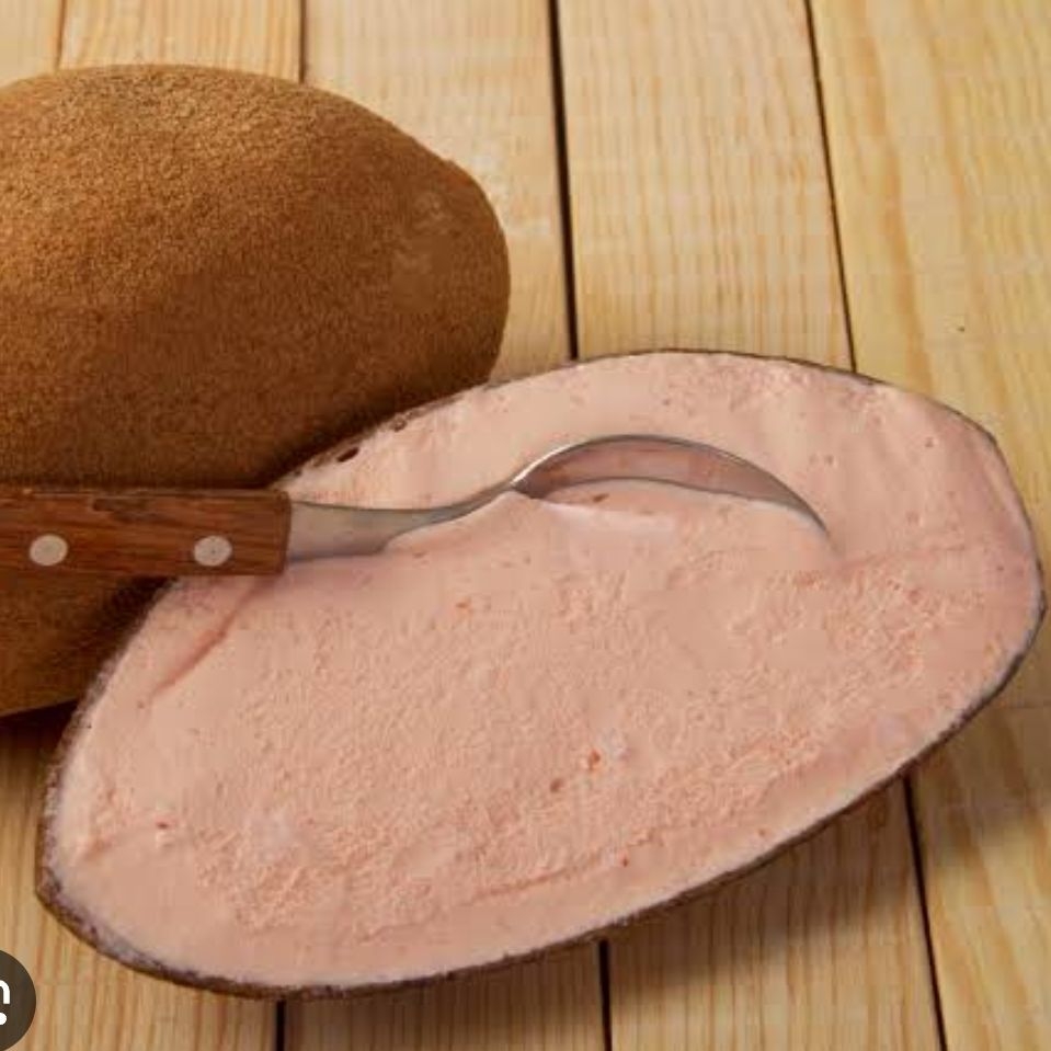 Helado artesanal de mamey