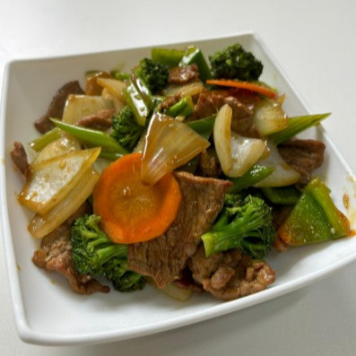 Lomitos con verduras