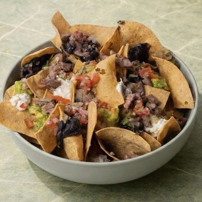Nachos Carne Bowl