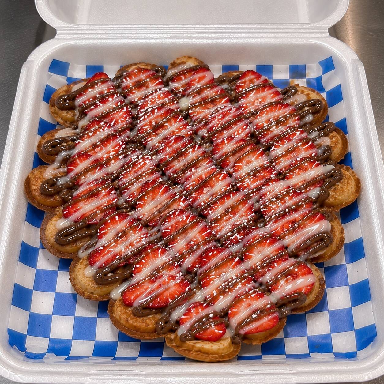 Waffle Fresa&Nutella
