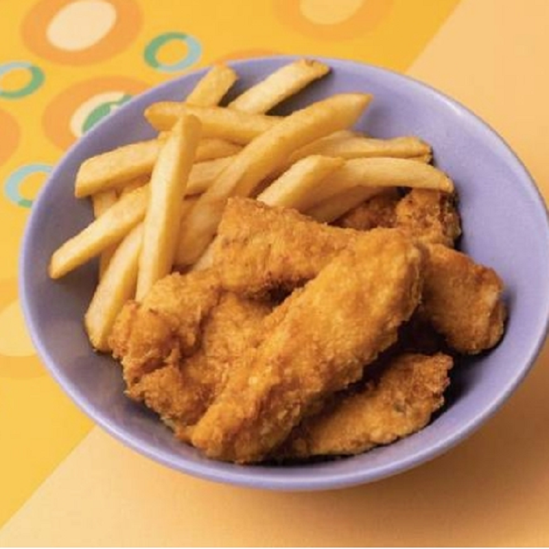Dedos de Pescado + Bebida + Acomp + Sorpresa