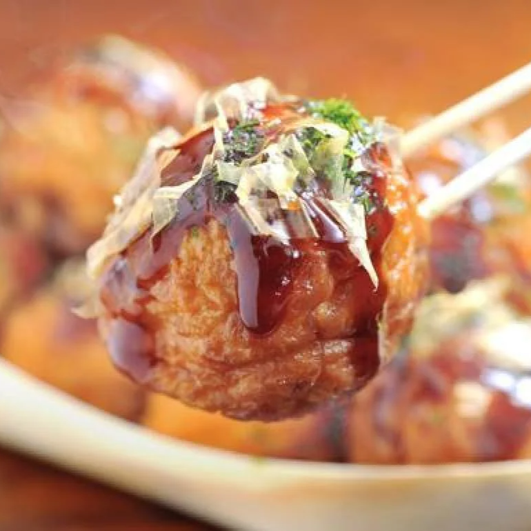 TAKOYAKI DE PULPO